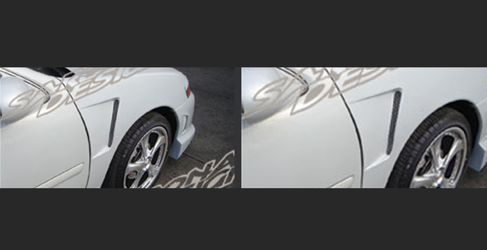 Custom Nissan Altima Fenders  Sedan (1998 - 2001) - $450.00 (Manufacturer Sarona, Part #NS-008-FD)